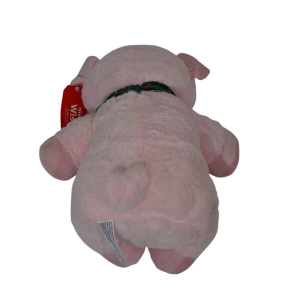 Petsmart Wish Soft Pink Plush Pig Squeaky Toy Christmas Bandana Stuffed Animal - Picture 3 of 10